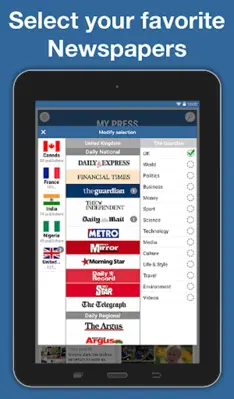 My Press android App screenshot 7